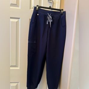 Figs navy petite small joggers, worn a few times